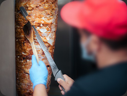 Choose from doner, shish, kofte and more!
